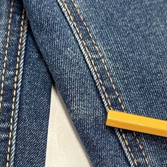 Frye Women's High-Rise Amari Jeans, Blue, Size 16/34 (NEW) - Picture 4 of 5